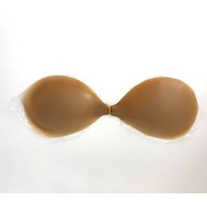 BOOMBA Invisibra Beige Size B Ultra-Thin Silicone Adhesive‎ Strapless Backless